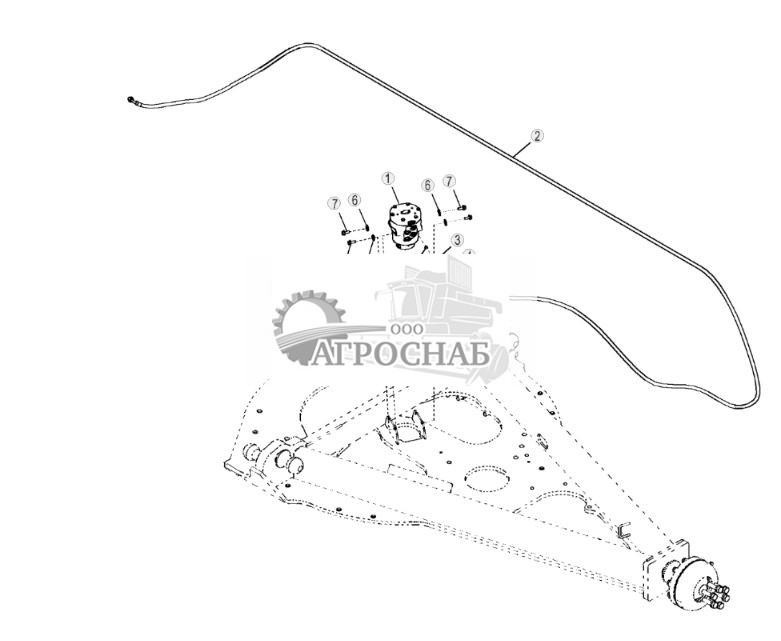 Коллектор ротационного механизма, стандартные органы управления - ST774762 717.jpg